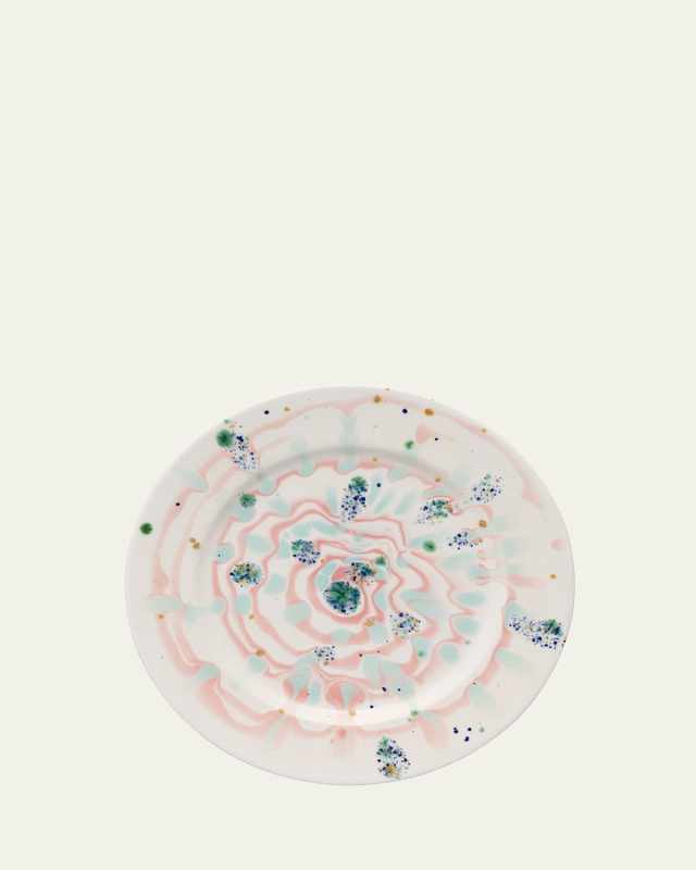 Four Season Winter Rim Dinner Plate